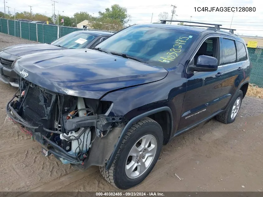 1C4RJFAG3EC128080 2014 Jeep Grand Cherokee Laredo