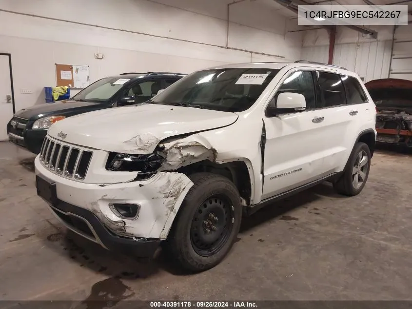 1C4RJFBG9EC542267 2014 Jeep Grand Cherokee Limited