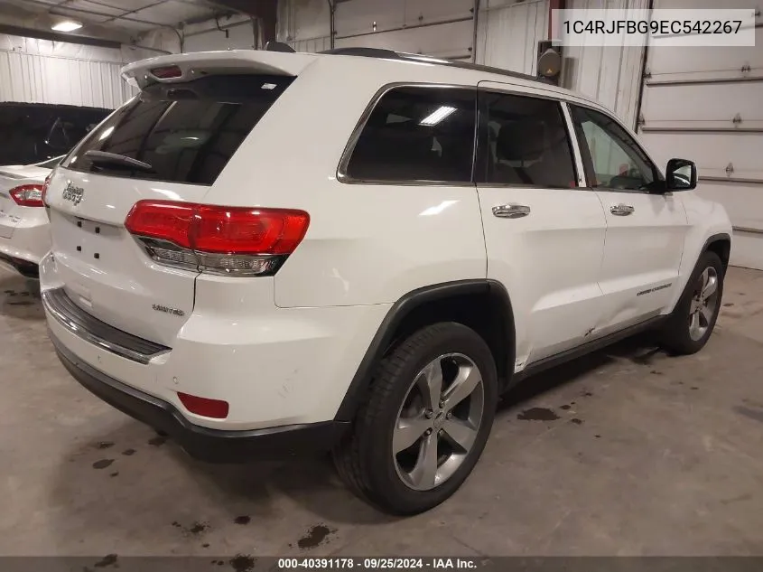 1C4RJFBG9EC542267 2014 Jeep Grand Cherokee Limited