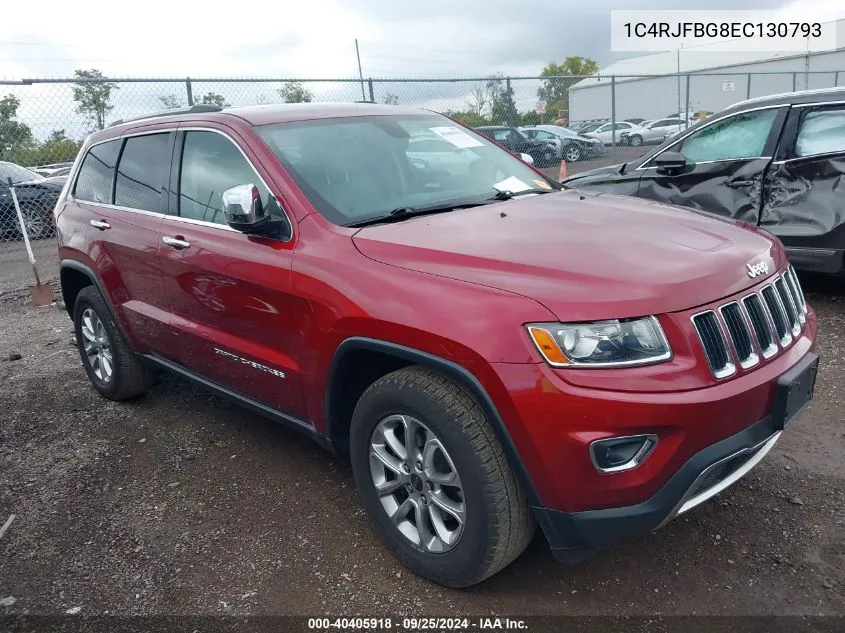 1C4RJFBG8EC130793 2014 Jeep Grand Cherokee Limited