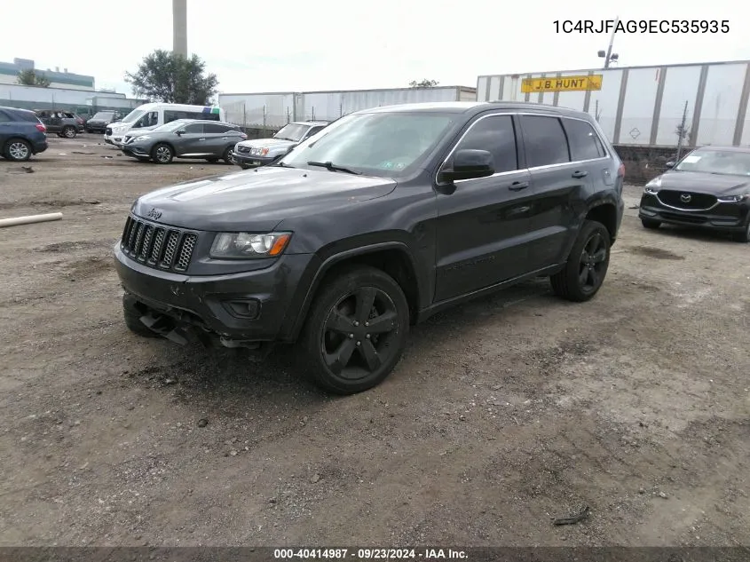 1C4RJFAG9EC535935 2014 Jeep Grand Cherokee Altitude