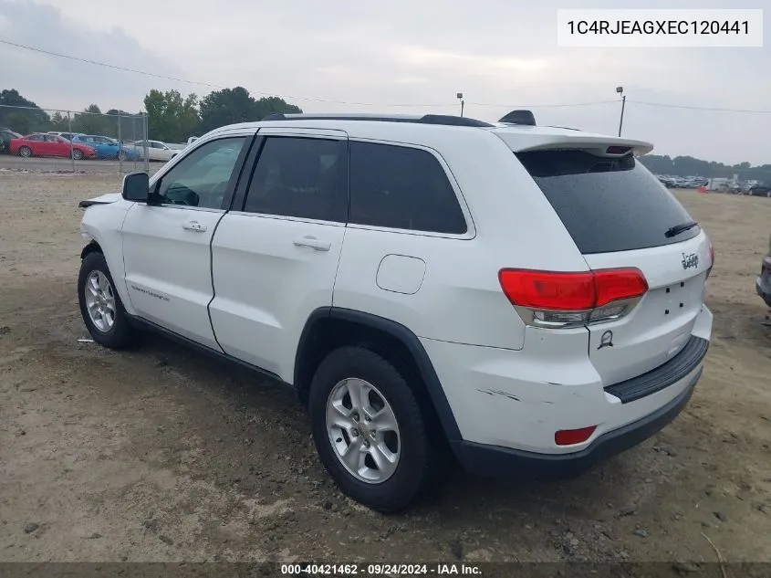 1C4RJEAGXEC120441 2014 Jeep Grand Cherokee Laredo