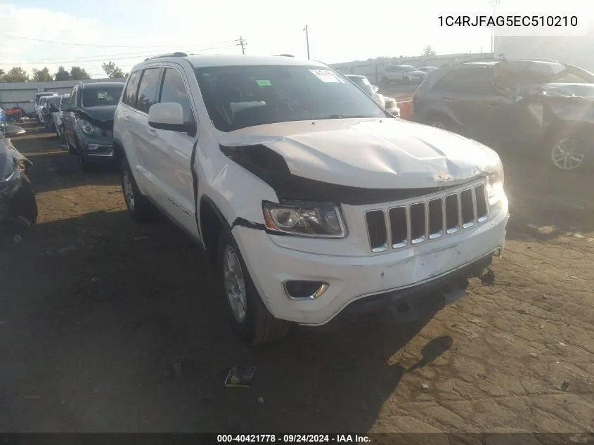 1C4RJFAG5EC510210 2014 Jeep Grand Cherokee Laredo