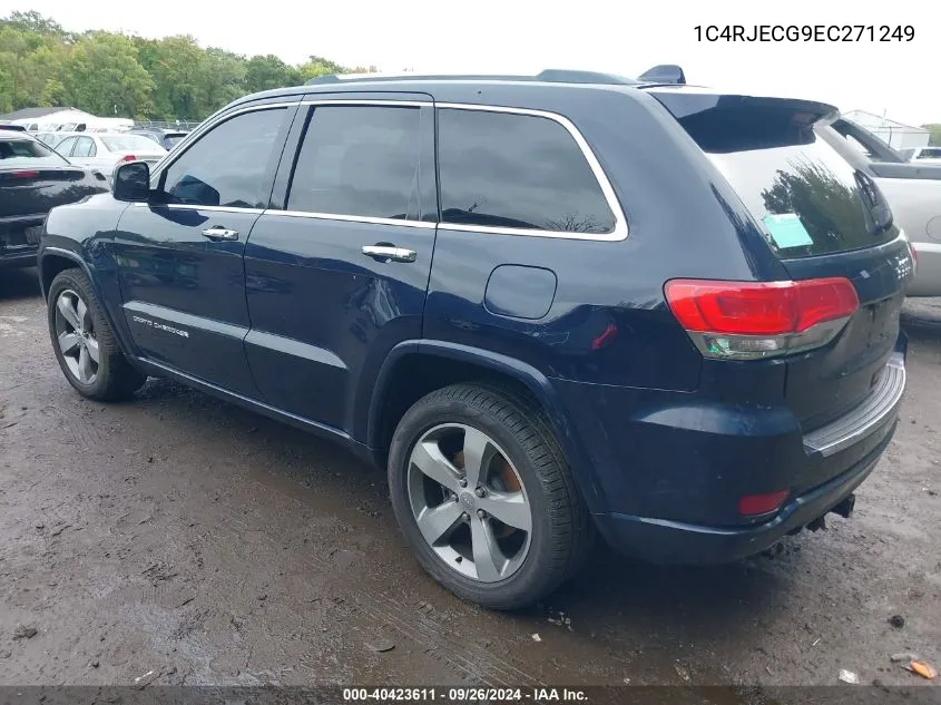 1C4RJECG9EC271249 2014 Jeep Grand Cherokee Overland