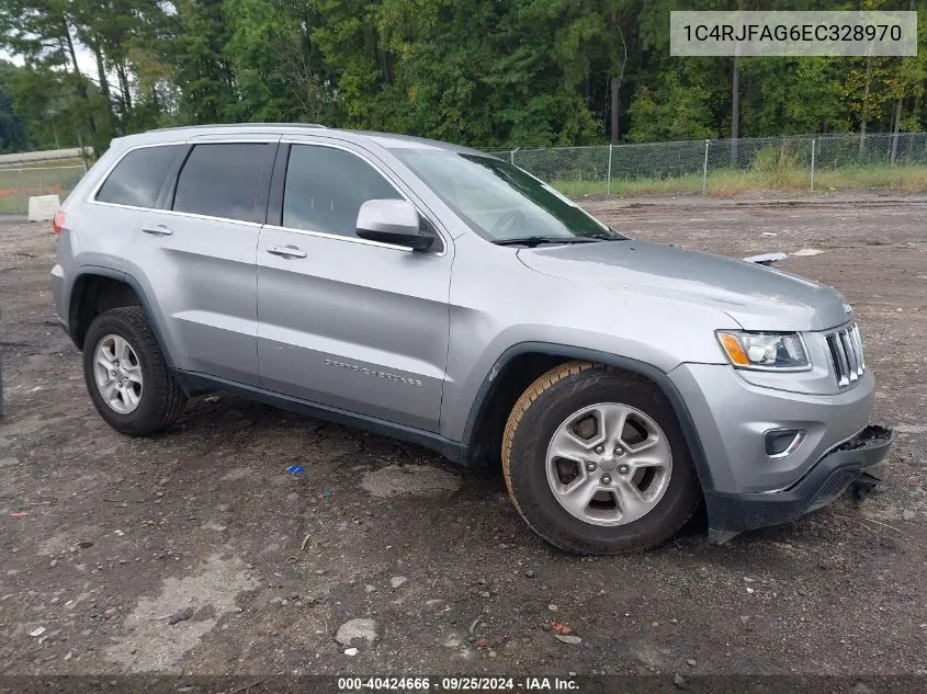 2014 Jeep Grand Cherokee Laredo VIN: 1C4RJFAG6EC328970 Lot: 40424666