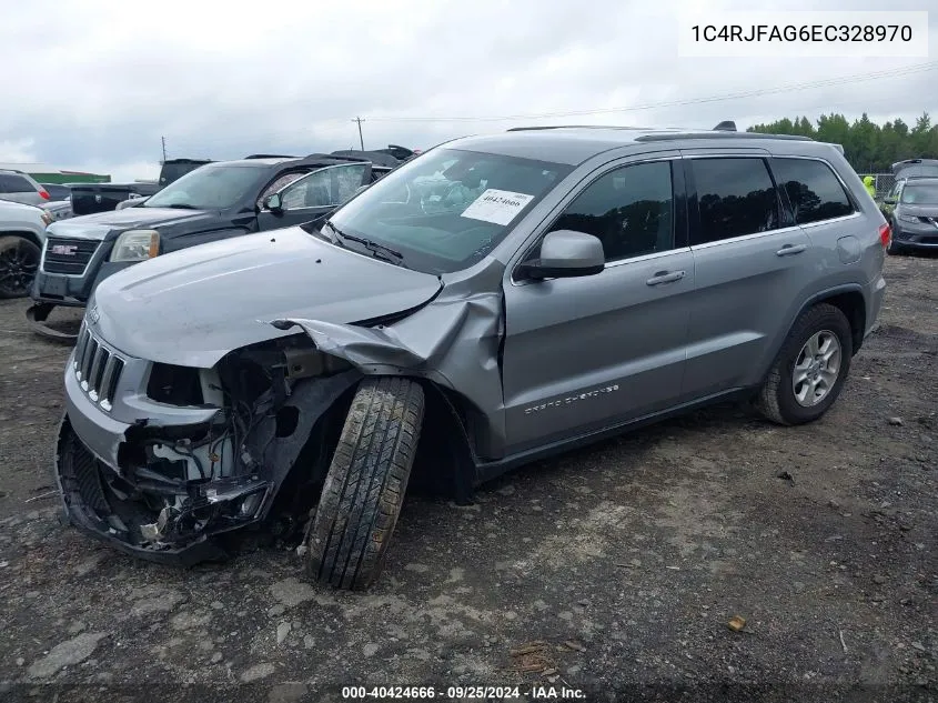 2014 Jeep Grand Cherokee Laredo VIN: 1C4RJFAG6EC328970 Lot: 40424666