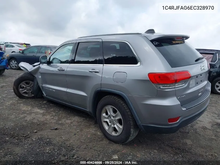 2014 Jeep Grand Cherokee Laredo VIN: 1C4RJFAG6EC328970 Lot: 40424666