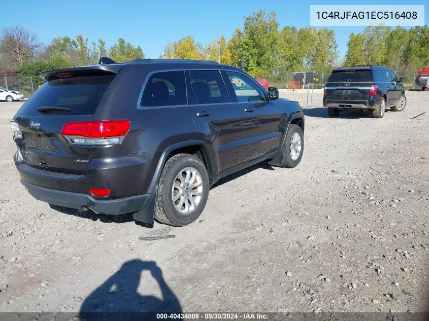 1C4RJFAG1EC516408 2014 Jeep Grand Cherokee Laredo