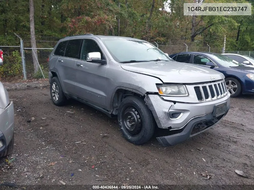 1C4RJFBG1EC233747 2014 Jeep Grand Cherokee Limited