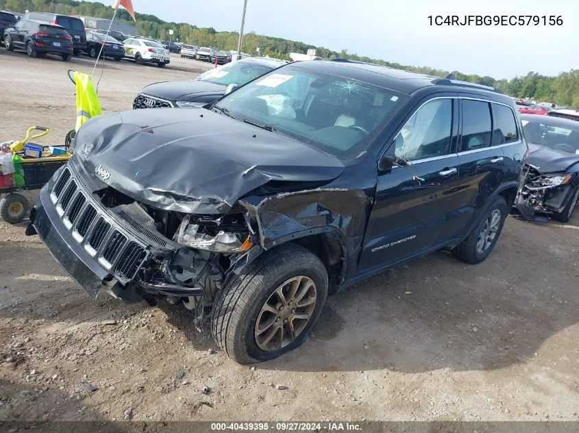 2014 Jeep Grand Cherokee Limited VIN: 1C4RJFBG9EC579156 Lot: 40439395