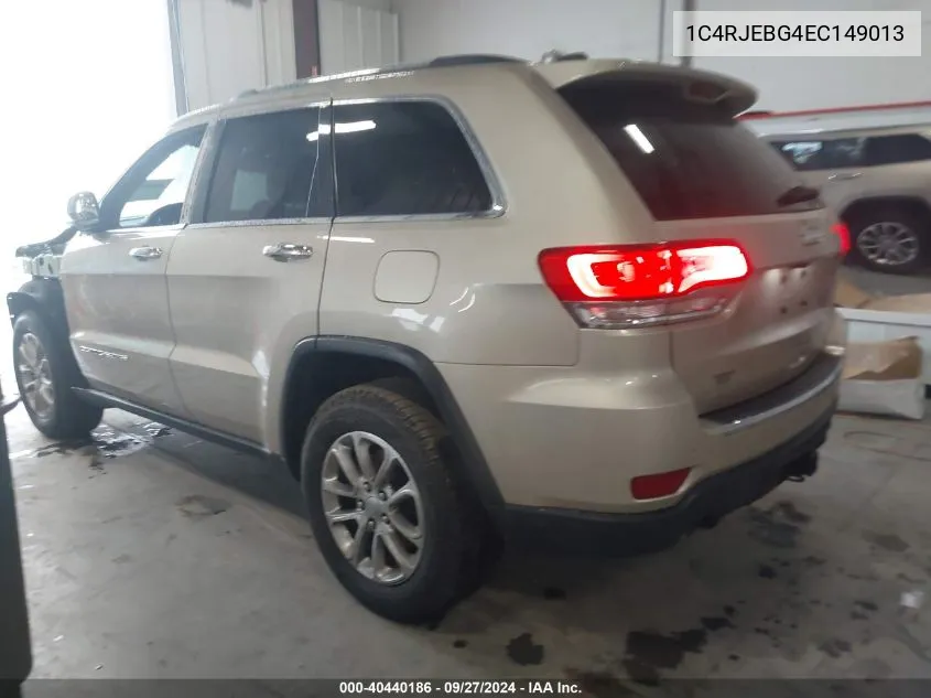 1C4RJEBG4EC149013 2014 Jeep Grand Cherokee Limited