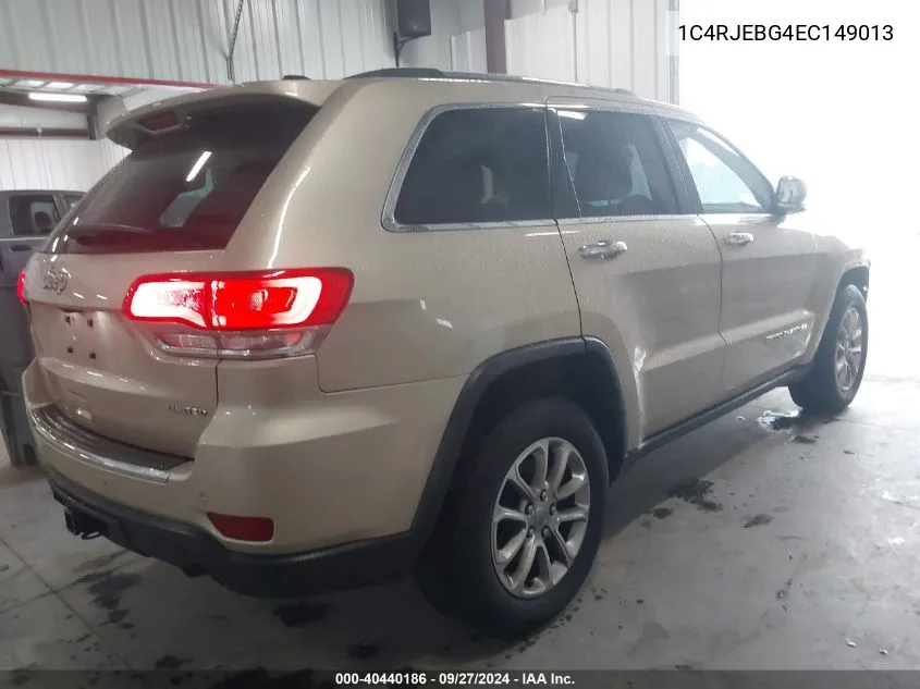 1C4RJEBG4EC149013 2014 Jeep Grand Cherokee Limited