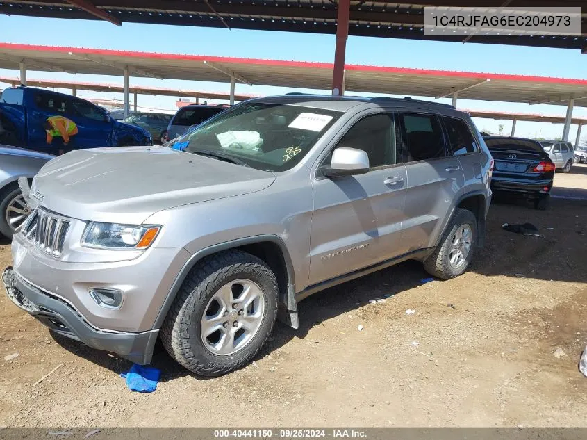 2014 Jeep Grand Cherokee Laredo VIN: 1C4RJFAG6EC204973 Lot: 40441150