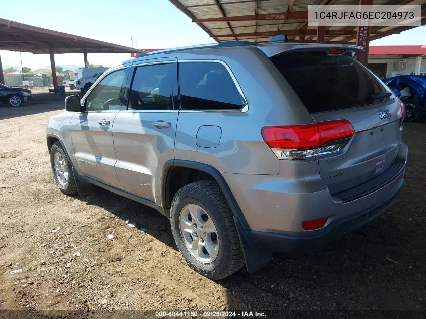 2014 Jeep Grand Cherokee Laredo VIN: 1C4RJFAG6EC204973 Lot: 40441150