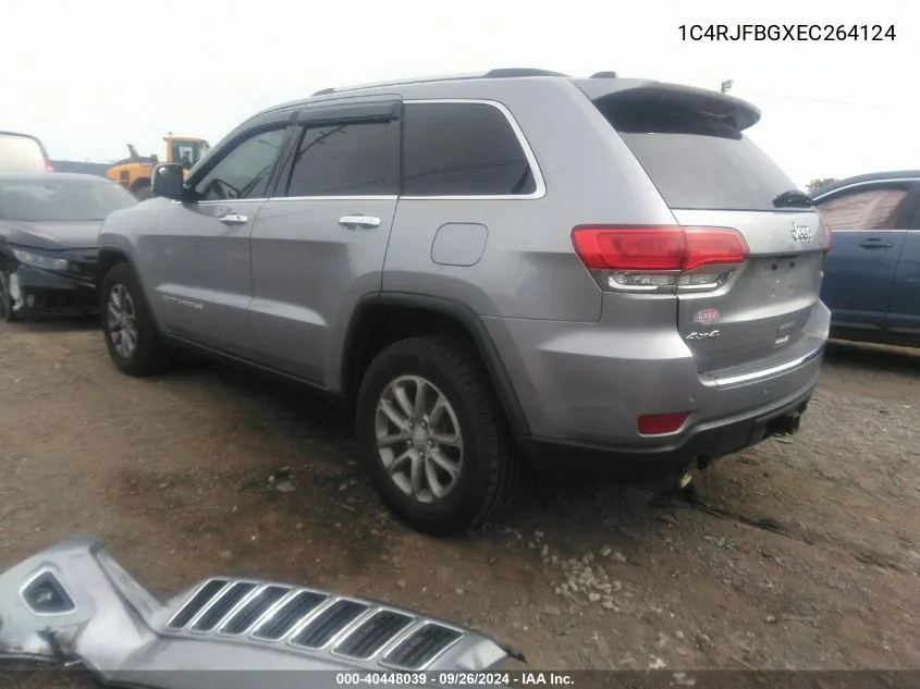 1C4RJFBGXEC264124 2014 Jeep Grand Cherokee Limited