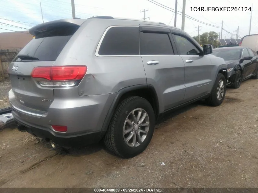 1C4RJFBGXEC264124 2014 Jeep Grand Cherokee Limited