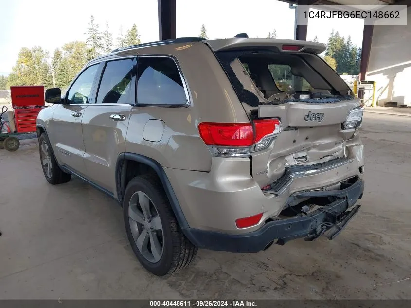 1C4RJFBG6EC148662 2014 Jeep Grand Cherokee Limited