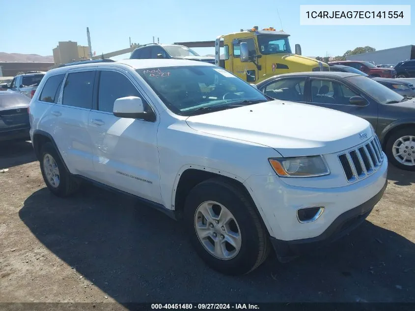 2014 Jeep Grand Cherokee Laredo VIN: 1C4RJEAG7EC141554 Lot: 40451480