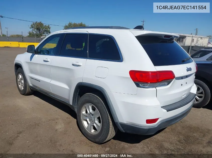 2014 Jeep Grand Cherokee Laredo VIN: 1C4RJEAG7EC141554 Lot: 40451480