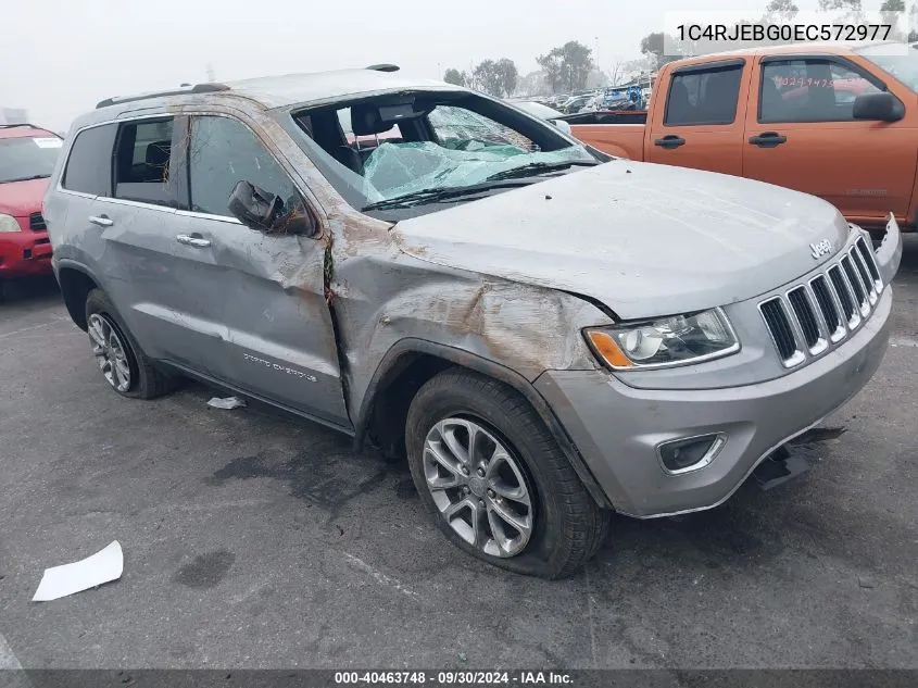 1C4RJEBG0EC572977 2014 Jeep Grand Cherokee Limited