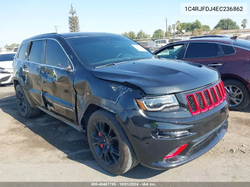 1C4RJFDJ4EC236862 2014 Jeep Grand Cherokee Srt8