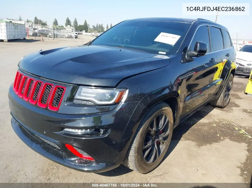 2014 Jeep Grand Cherokee Srt8 VIN: 1C4RJFDJ4EC236862 Lot: 40467785