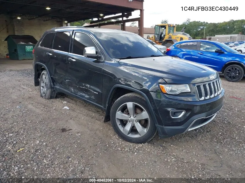 1C4RJFBG3EC430449 2014 Jeep Grand Cherokee Limited