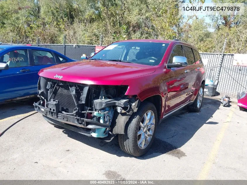 2014 Jeep Grand Cherokee Summit VIN: 1C4RJFJT9EC479878 Lot: 40492523