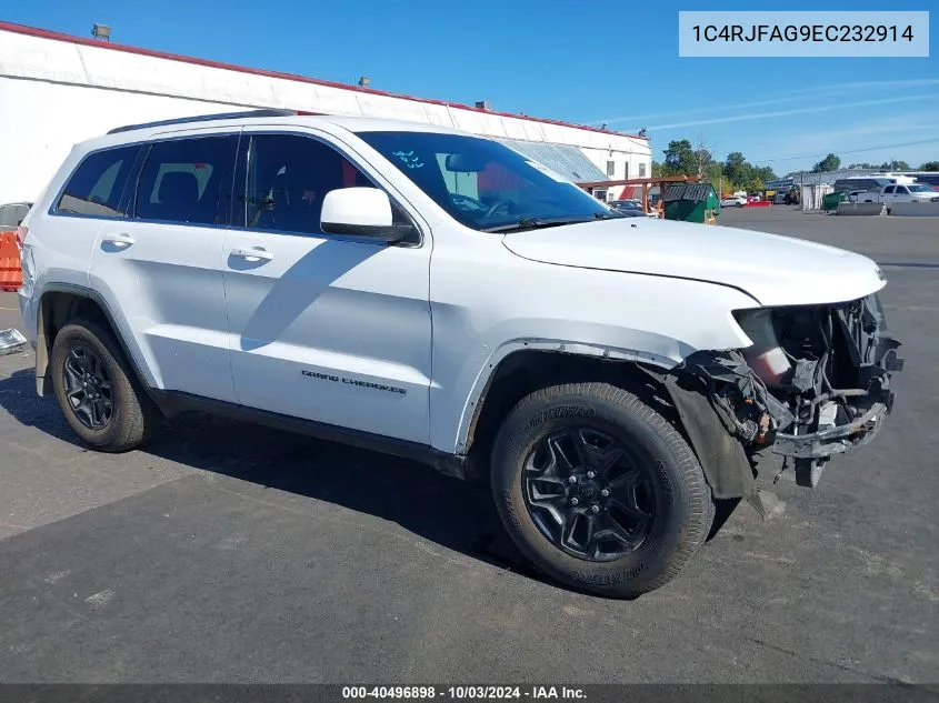 2014 Jeep Grand Cherokee Laredo VIN: 1C4RJFAG9EC232914 Lot: 40496898