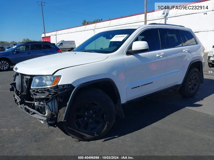 2014 Jeep Grand Cherokee Laredo VIN: 1C4RJFAG9EC232914 Lot: 40496898