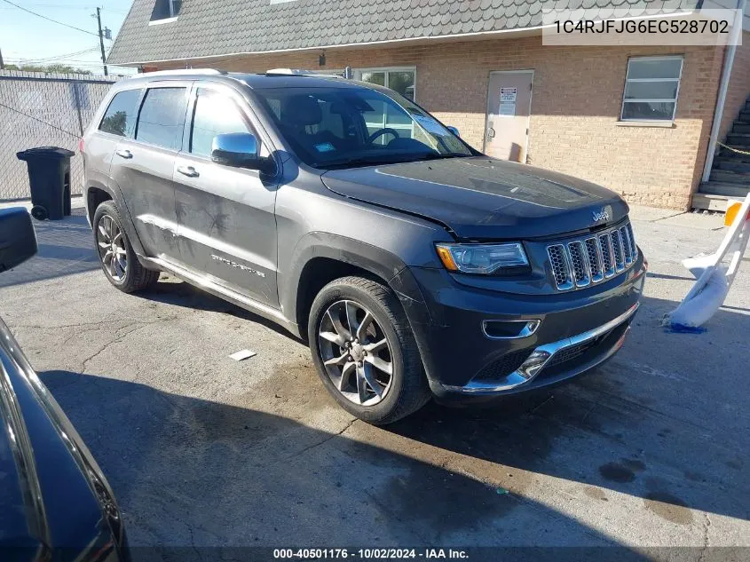 2014 Jeep Grand Cherokee Summit VIN: 1C4RJFJG6EC528702 Lot: 40501176