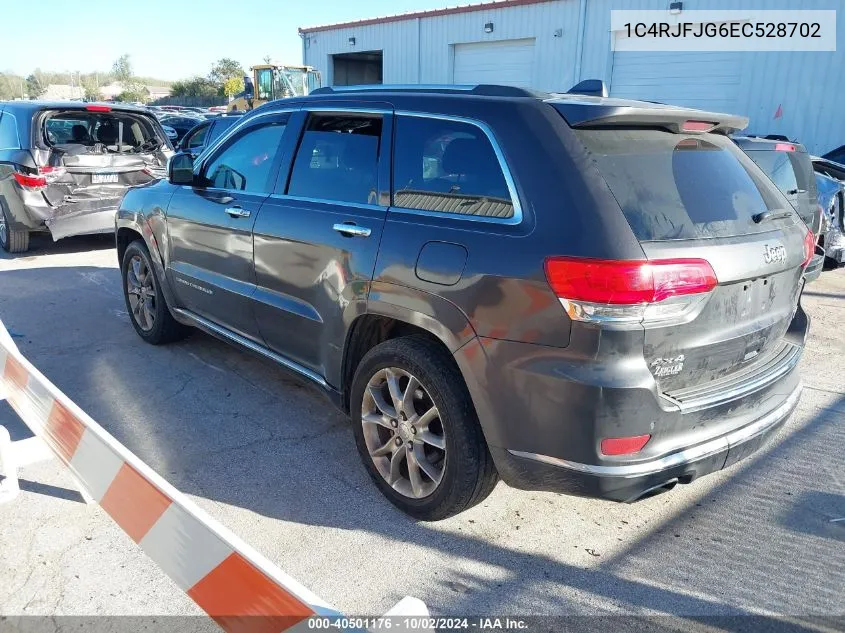 2014 Jeep Grand Cherokee Summit VIN: 1C4RJFJG6EC528702 Lot: 40501176