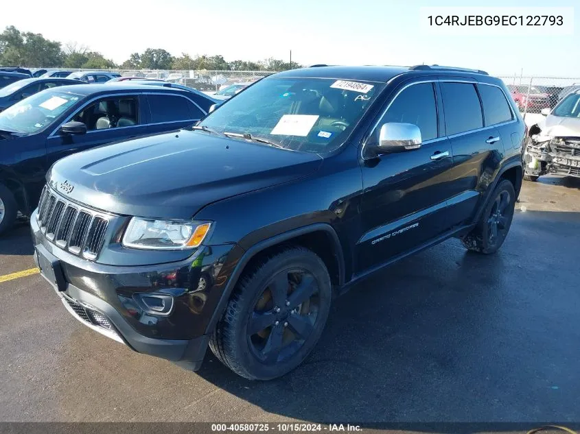 1C4RJEBG9EC122793 2014 Jeep Grand Cherokee Limited