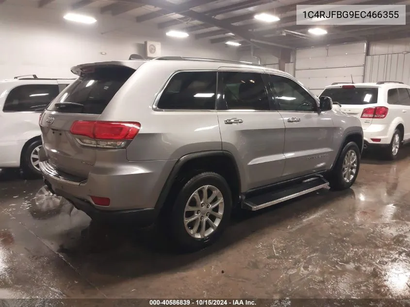 2014 Jeep Grand Cherokee Limited VIN: 1C4RJFBG9EC466355 Lot: 40586839