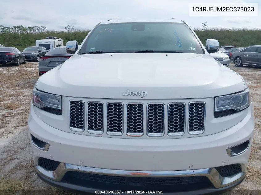 2014 Jeep Grand Cherokee Summit VIN: 1C4RJFJM2EC373023 Lot: 40616357