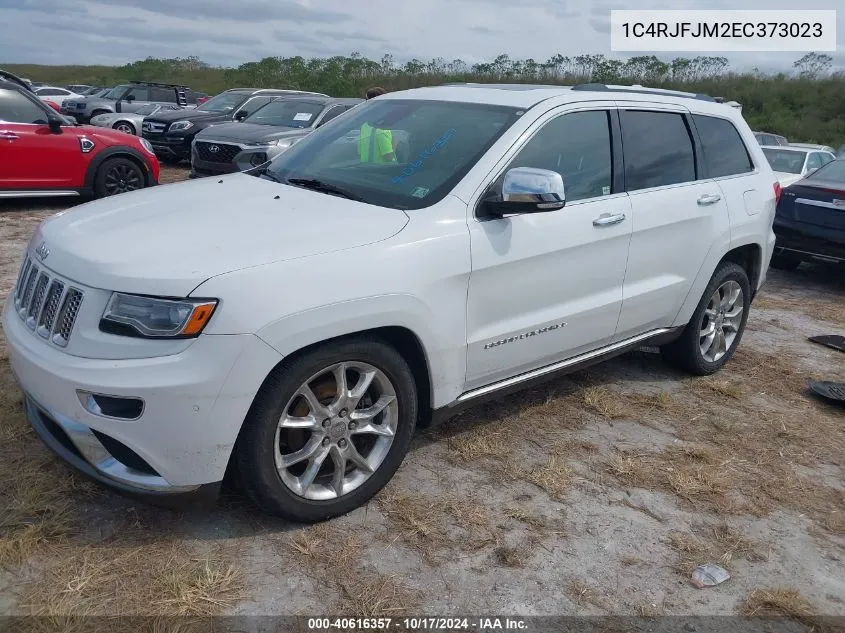 2014 Jeep Grand Cherokee Summit VIN: 1C4RJFJM2EC373023 Lot: 40616357