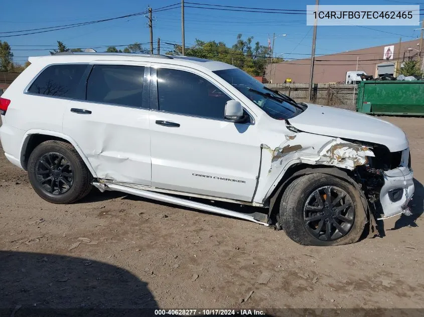 2014 Jeep Grand Cherokee Limited VIN: 1C4RJFBG7EC462465 Lot: 40628277