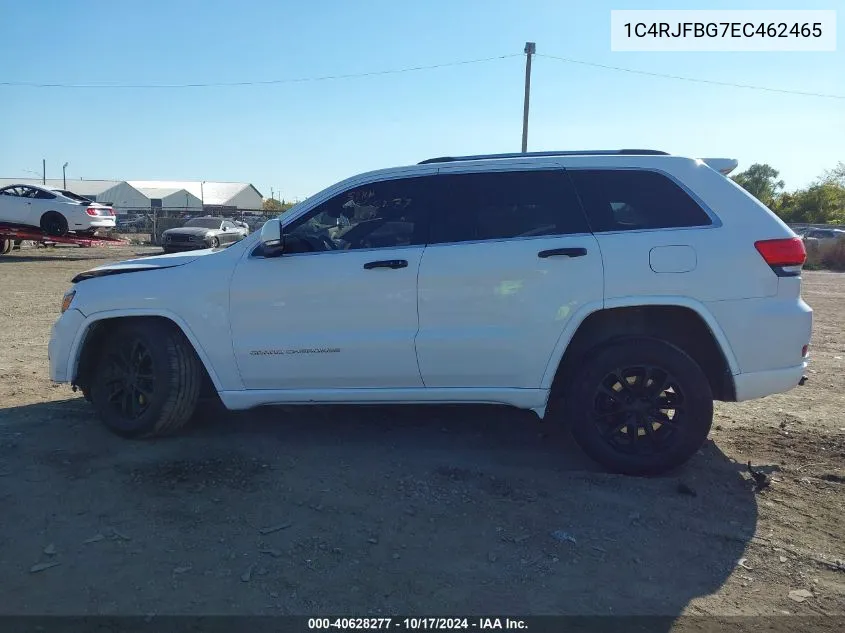 2014 Jeep Grand Cherokee Limited VIN: 1C4RJFBG7EC462465 Lot: 40628277