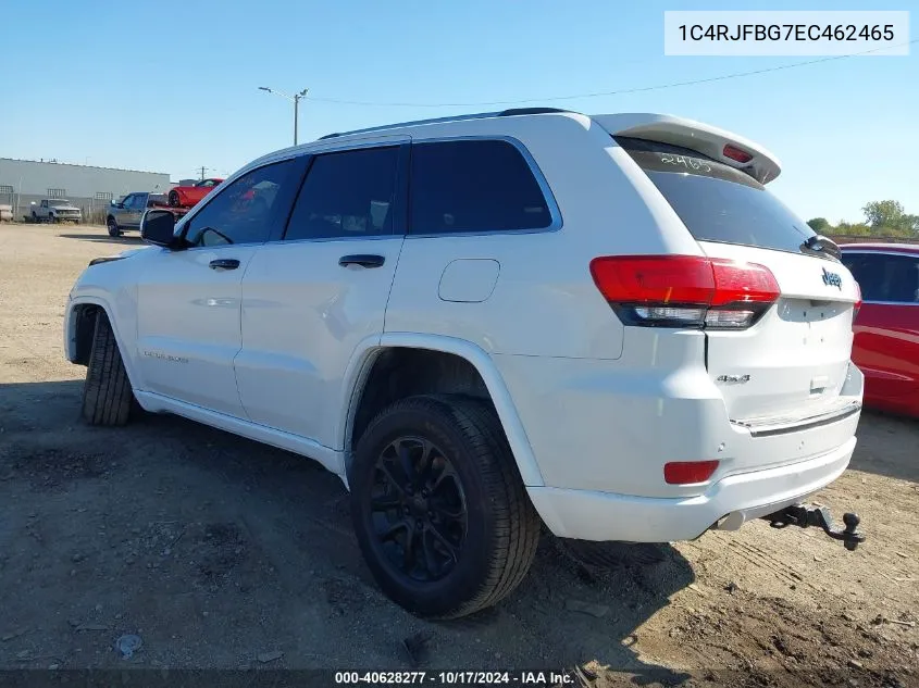 2014 Jeep Grand Cherokee Limited VIN: 1C4RJFBG7EC462465 Lot: 40628277