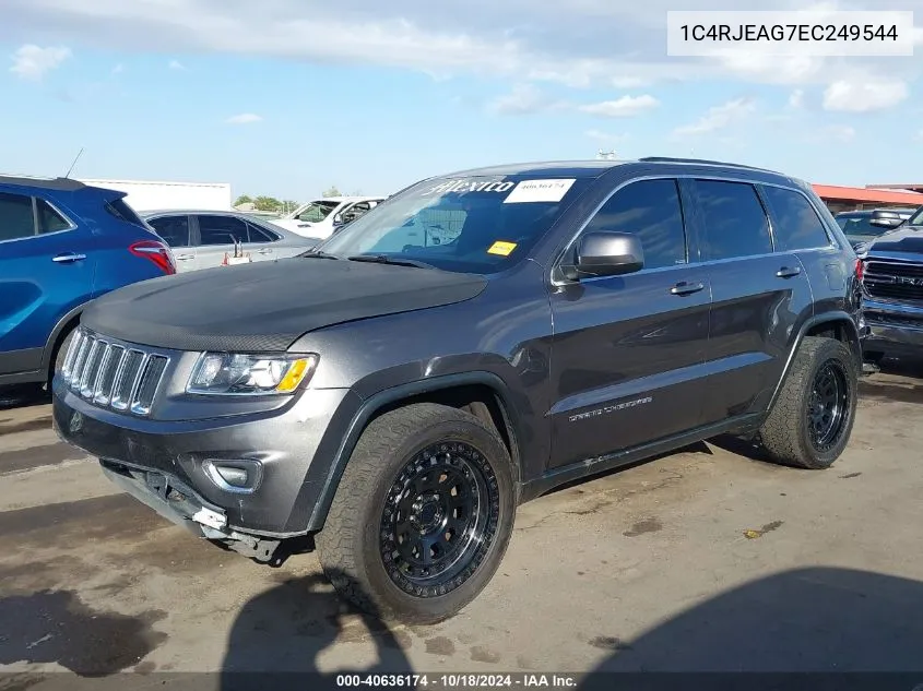 2014 Jeep Grand Cherokee Laredo VIN: 1C4RJEAG7EC249544 Lot: 40636174