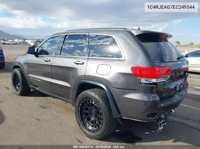 2014 Jeep Grand Cherokee Laredo VIN: 1C4RJEAG7EC249544 Lot: 40636174