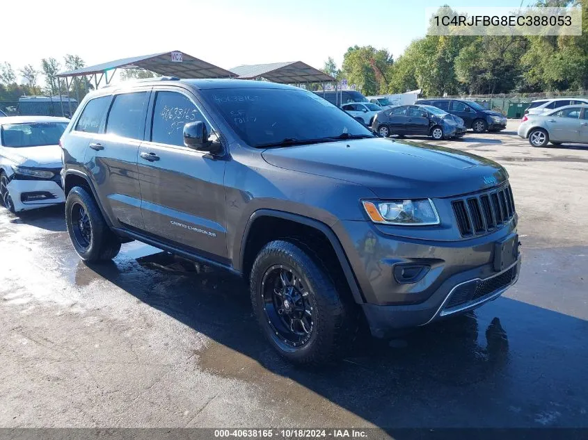 2014 Jeep Grand Cherokee Limited VIN: 1C4RJFBG8EC388053 Lot: 40638165