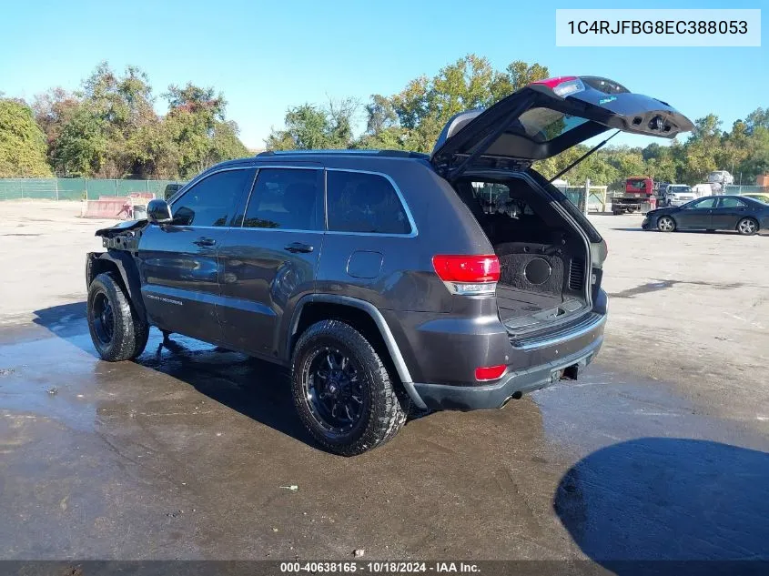 2014 Jeep Grand Cherokee Limited VIN: 1C4RJFBG8EC388053 Lot: 40638165