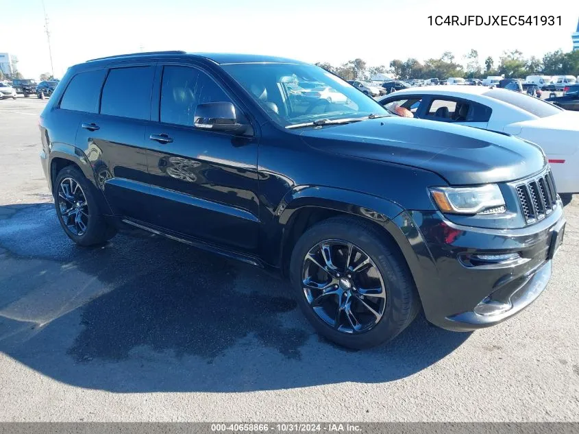 2014 Jeep Grand Cherokee Srt8 VIN: 1C4RJFDJXEC541931 Lot: 40658866