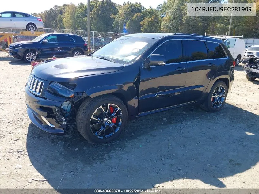 2014 Jeep Grand Cherokee Srt8 VIN: 1C4RJFDJ9EC281909 Lot: 40665878