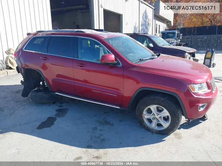 2014 Jeep Grand Cherokee Laredo VIN: 1C4RJFAG7EC516171 Lot: 40667739