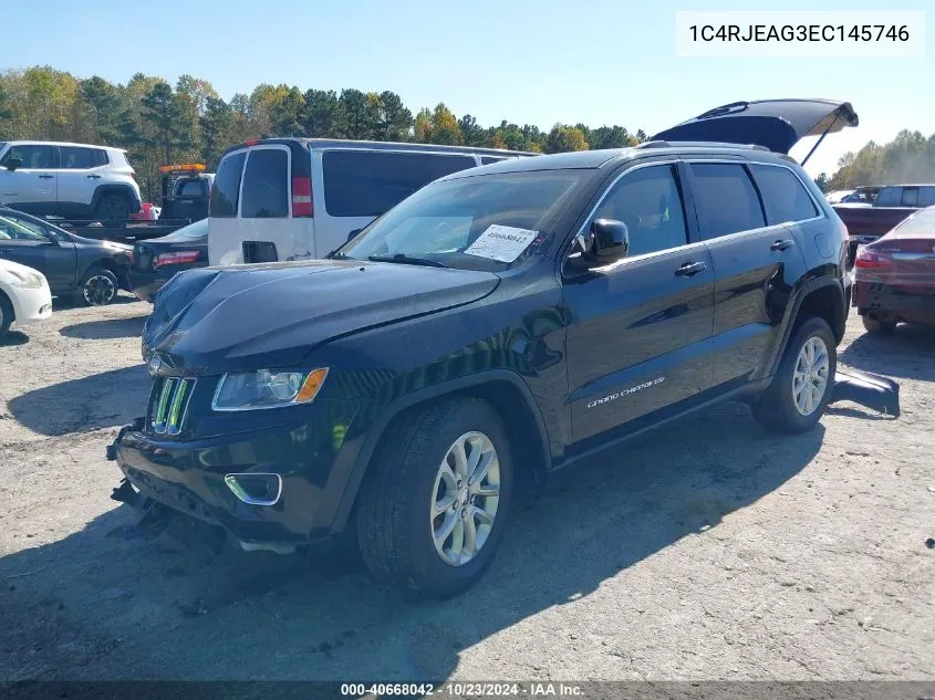 1C4RJEAG3EC145746 2014 Jeep Grand Cherokee Laredo