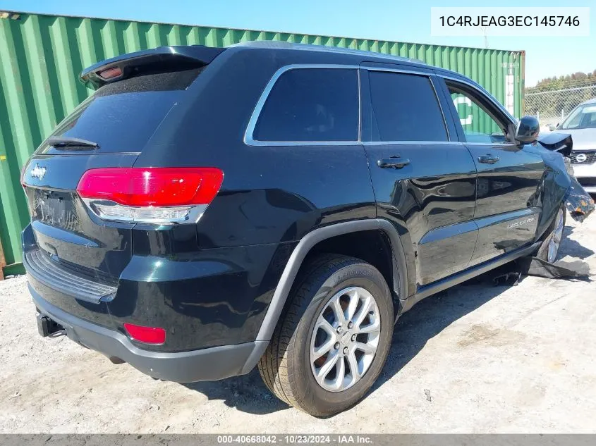 1C4RJEAG3EC145746 2014 Jeep Grand Cherokee Laredo