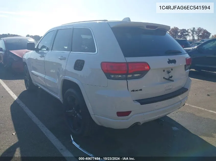 2014 Jeep Grand Cherokee Altitude VIN: 1C4RJFAG6EC541594 Lot: 40677454