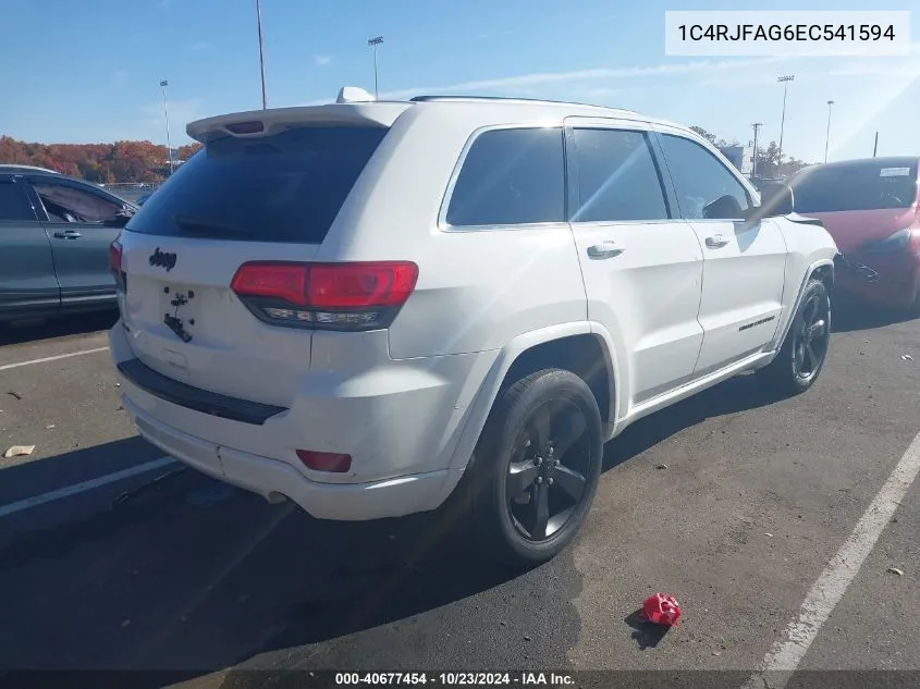 2014 Jeep Grand Cherokee Altitude VIN: 1C4RJFAG6EC541594 Lot: 40677454